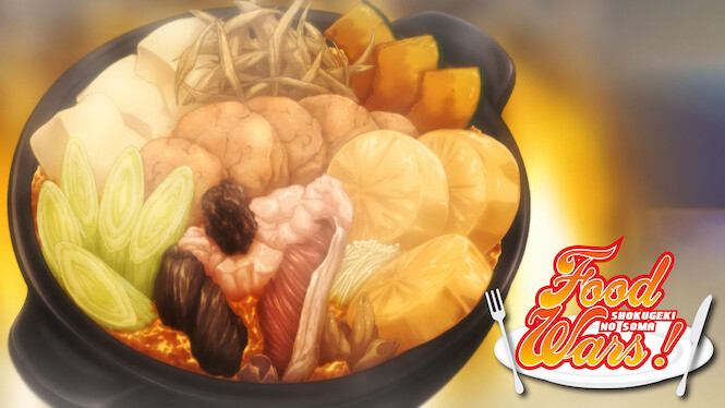 UK Anime Network - Food Wars! Shokugeki no Sama available on Netflix